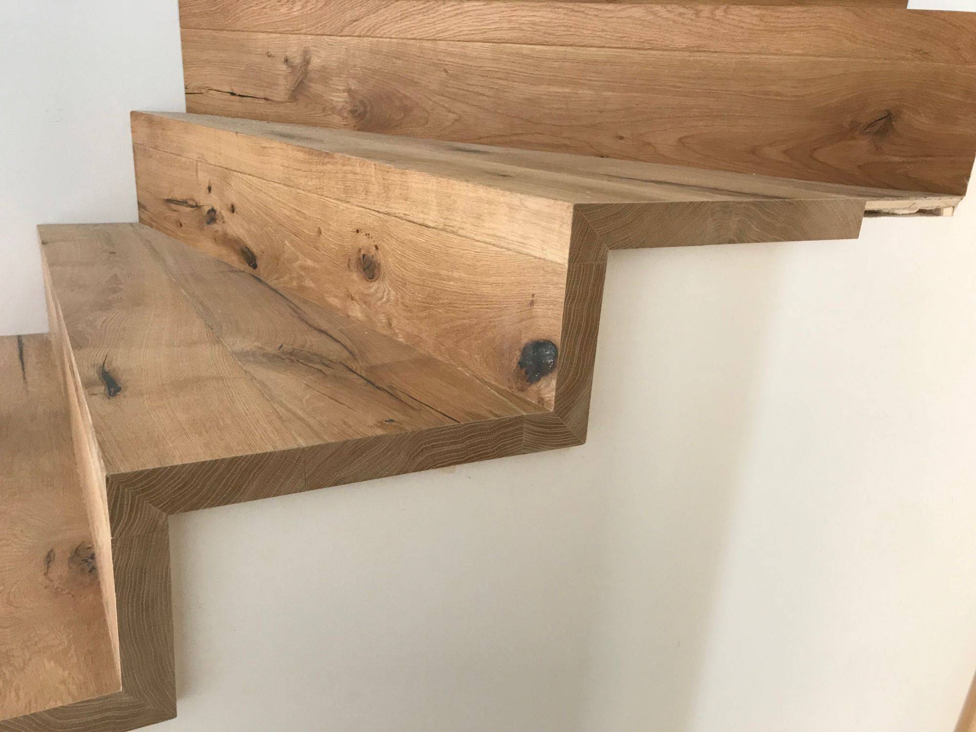Habillage d&#8217;escaliers en bois à côté de Colmar et Sélestat Kingersheim
