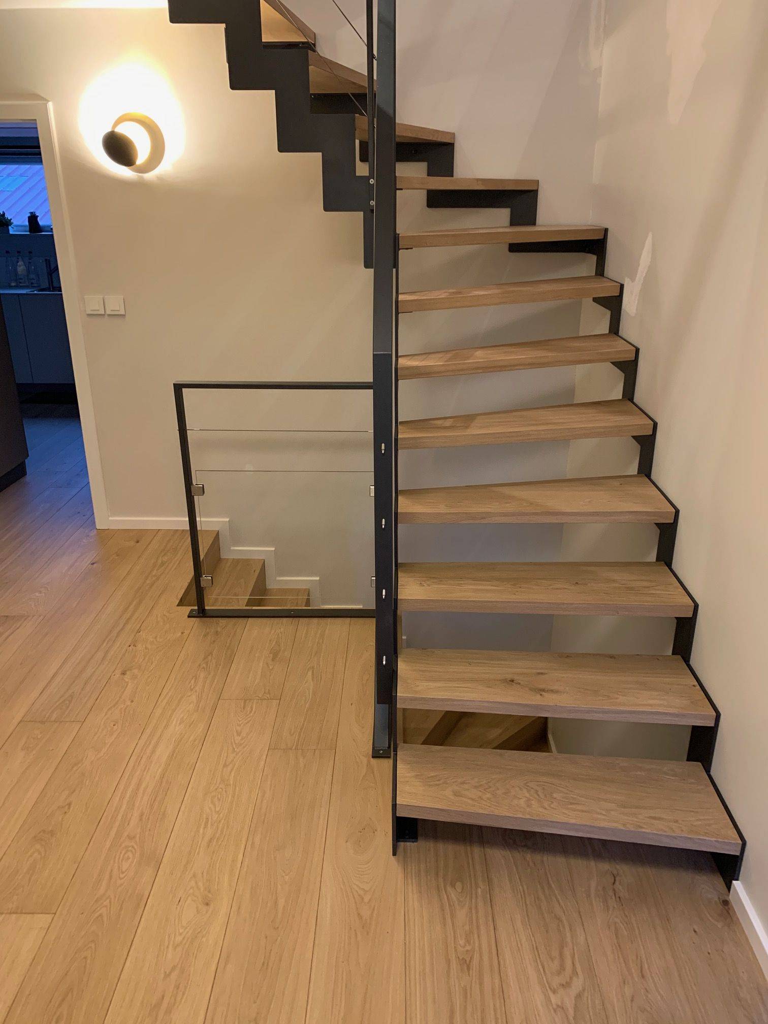 Habillage d&#8217;escaliers en bois à côté de Colmar et Sélestat Cernay 3